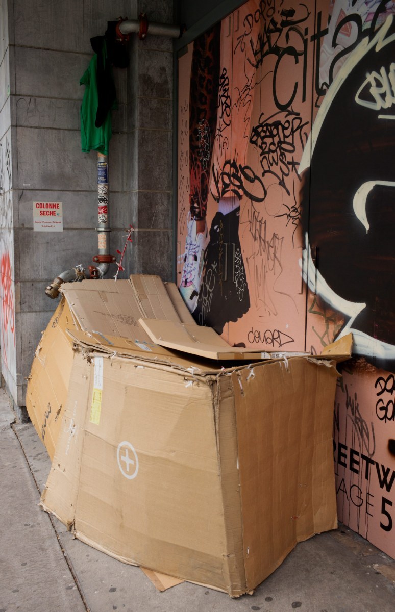 Cardboard coffin